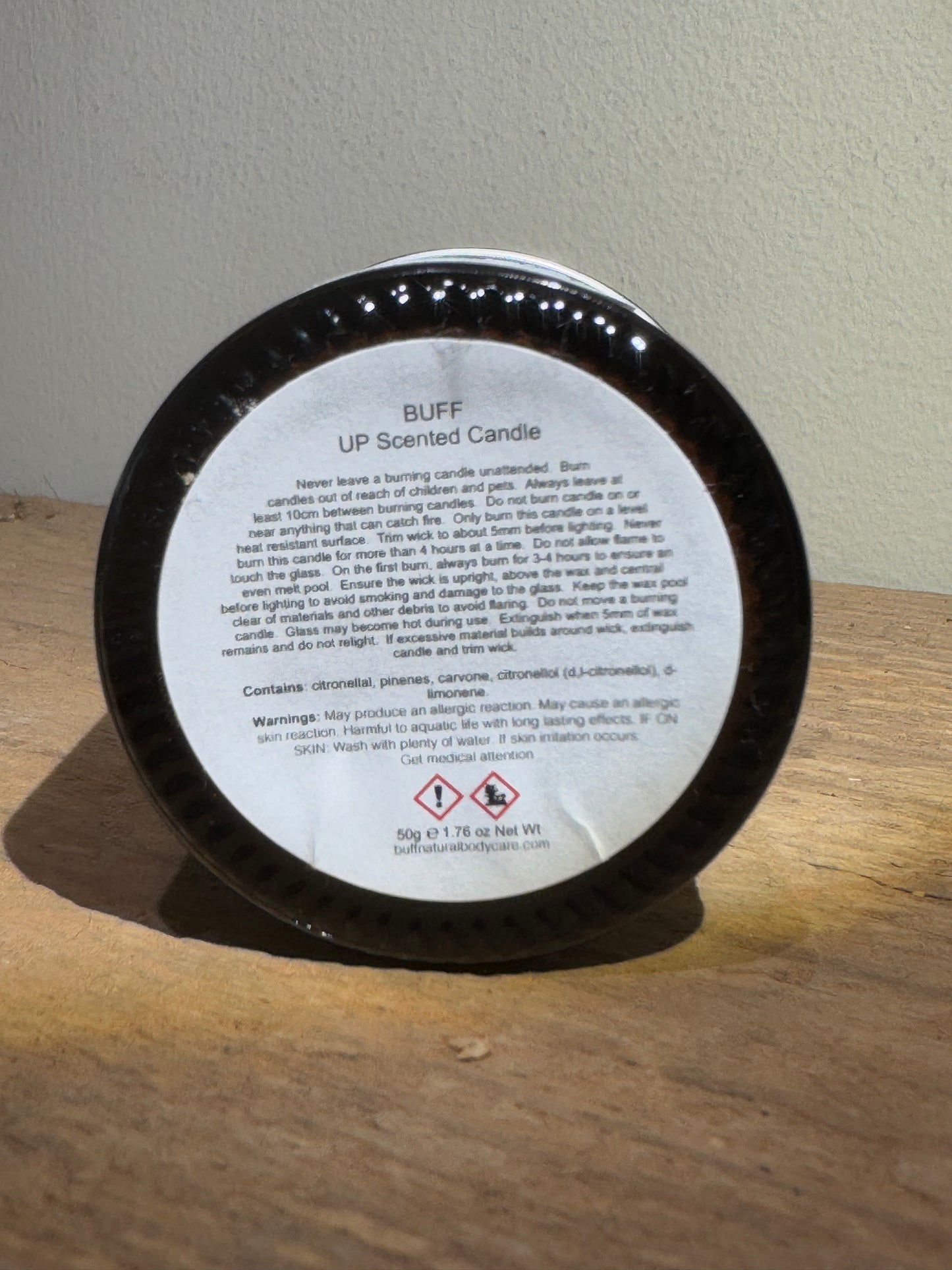 UP Vegan Candle by BUFF.