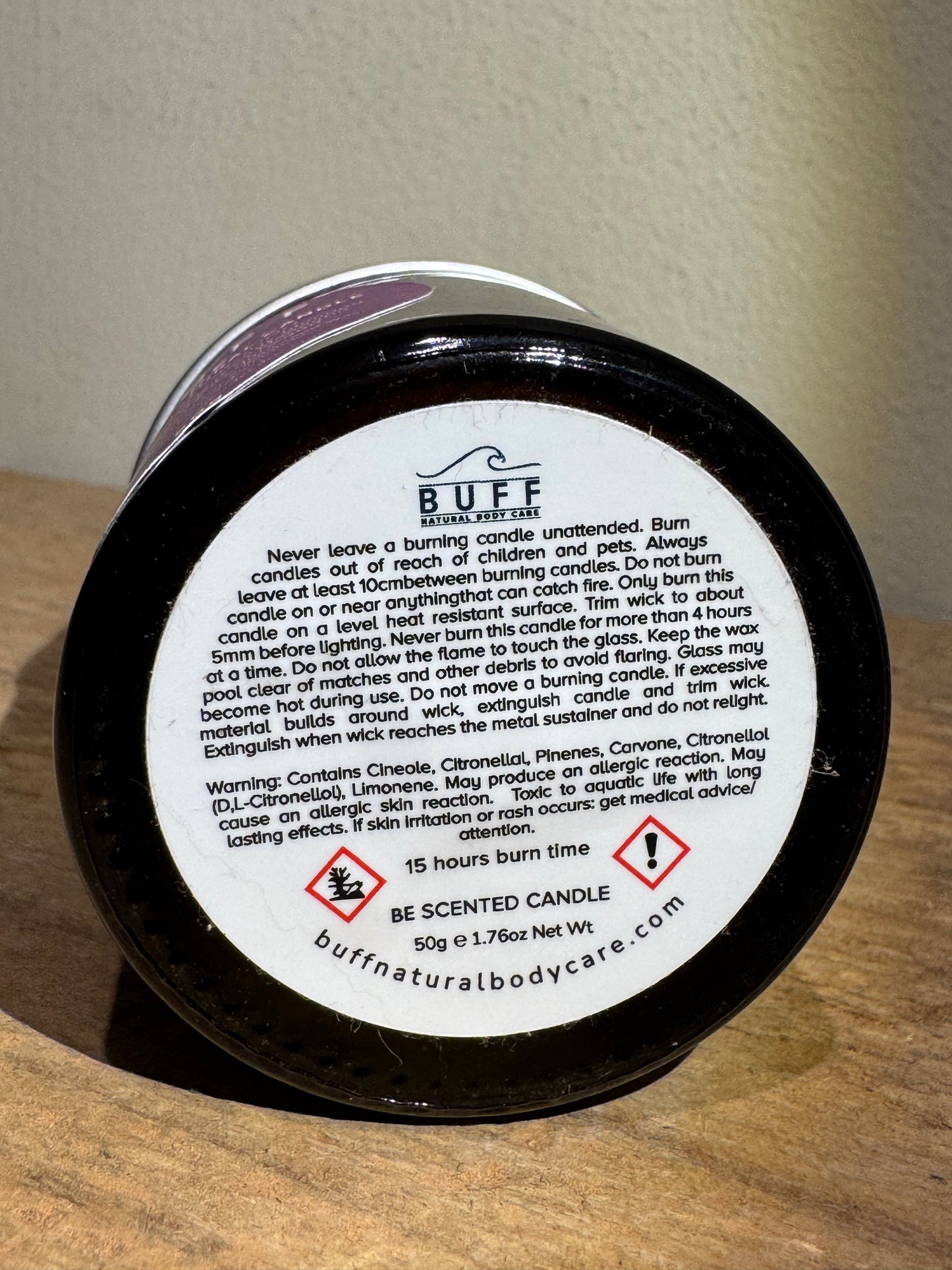 BE Vegan Candle by Buff.