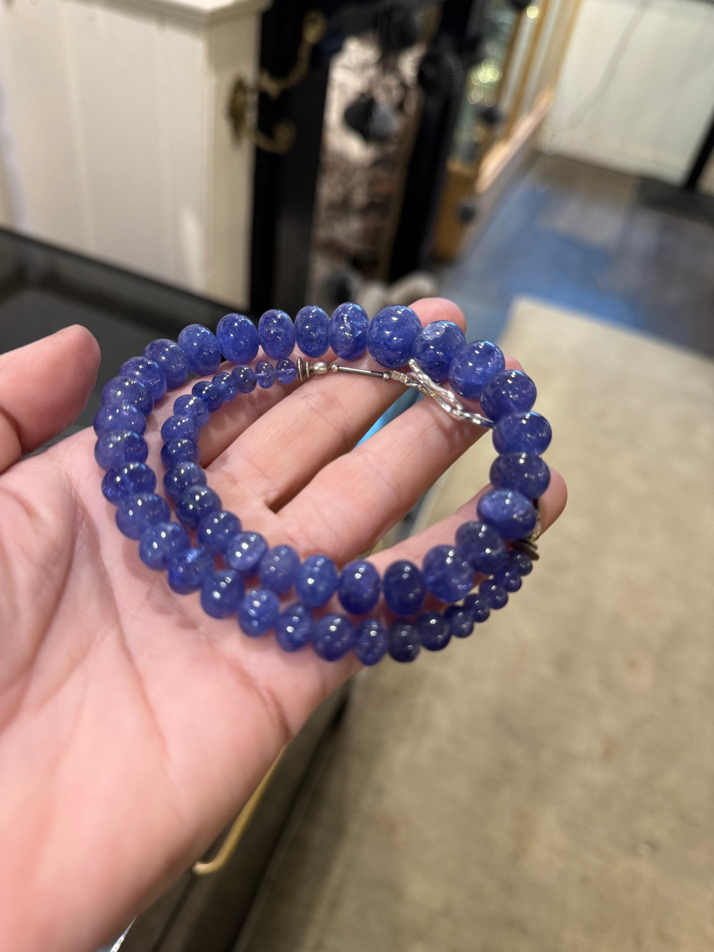 Tanzanite necklace